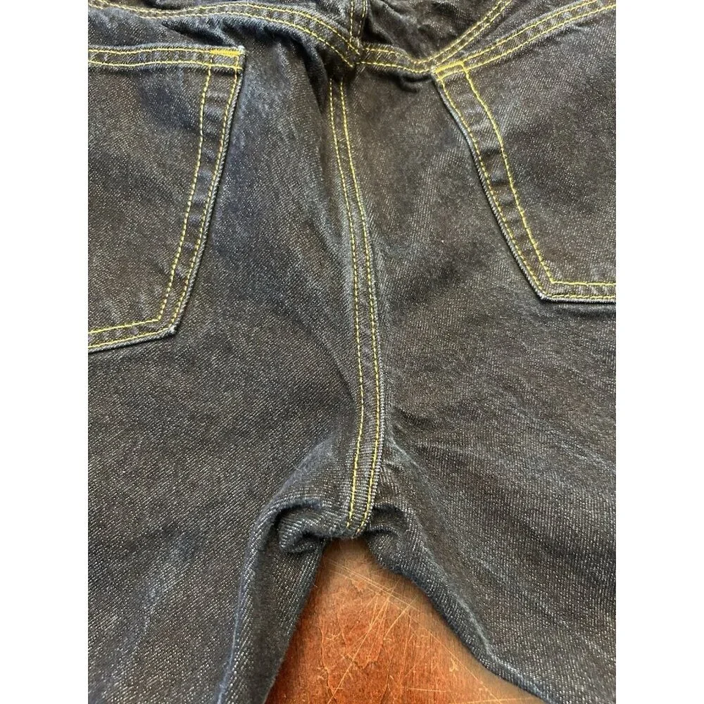 Tommy Hilfiger Jeans Mens Size W36 L26 Dark Wash Button Fly Denim Pants